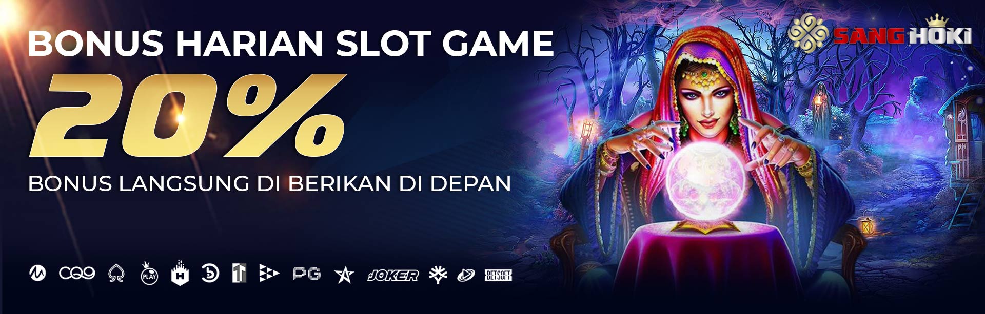 BONUS HARIAN 20%