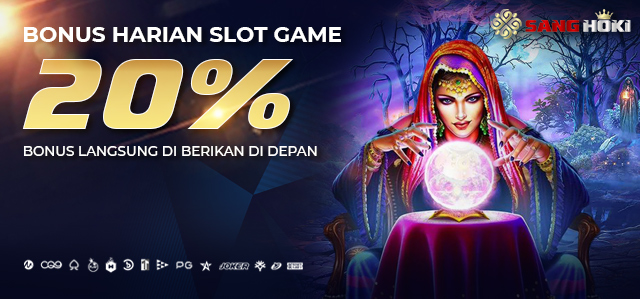 BONUS HARIAN 20%